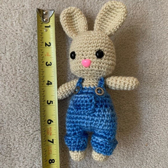 FUND RAISE- 2 bunnies - kid’s all hand crocheted project - Picture 6 of 10